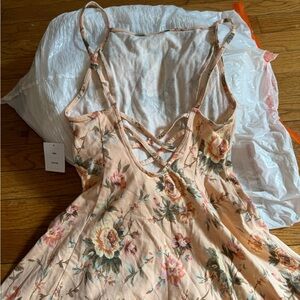 floral urban outfitters skater dress NWT